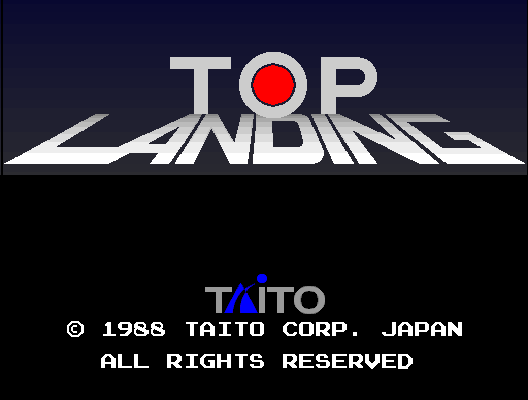 Top Landing (World) Title Screen